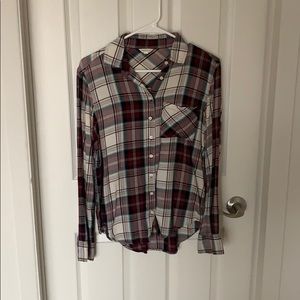 Women’s Aeropostale plaid button up